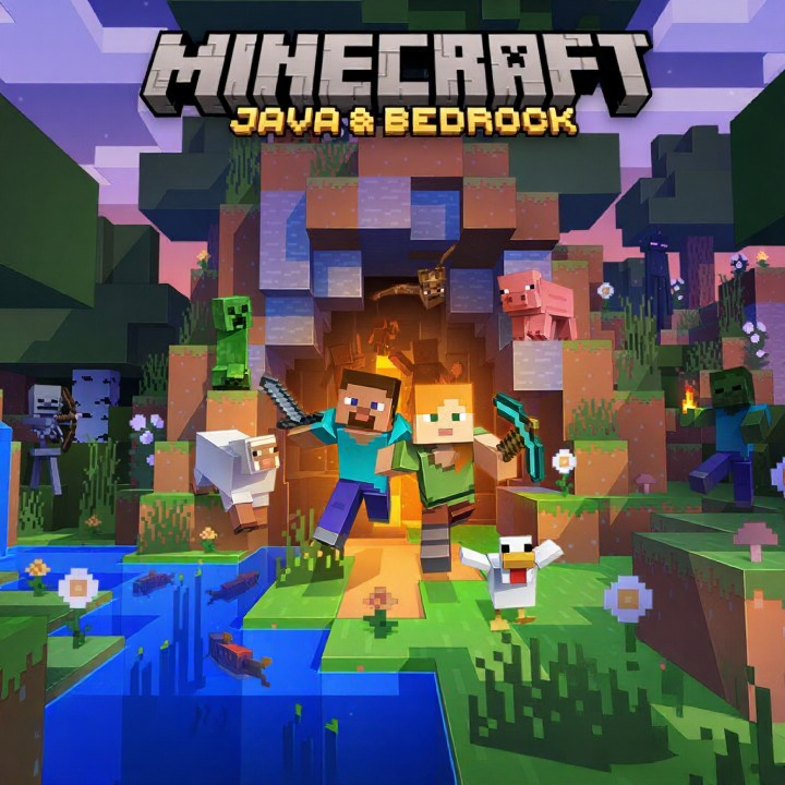image de Minecraft Java & Bedrock